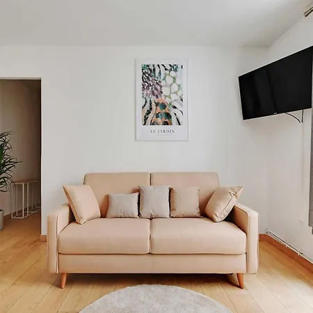 Chic - 1br 4p - Place De La Nation דירה *